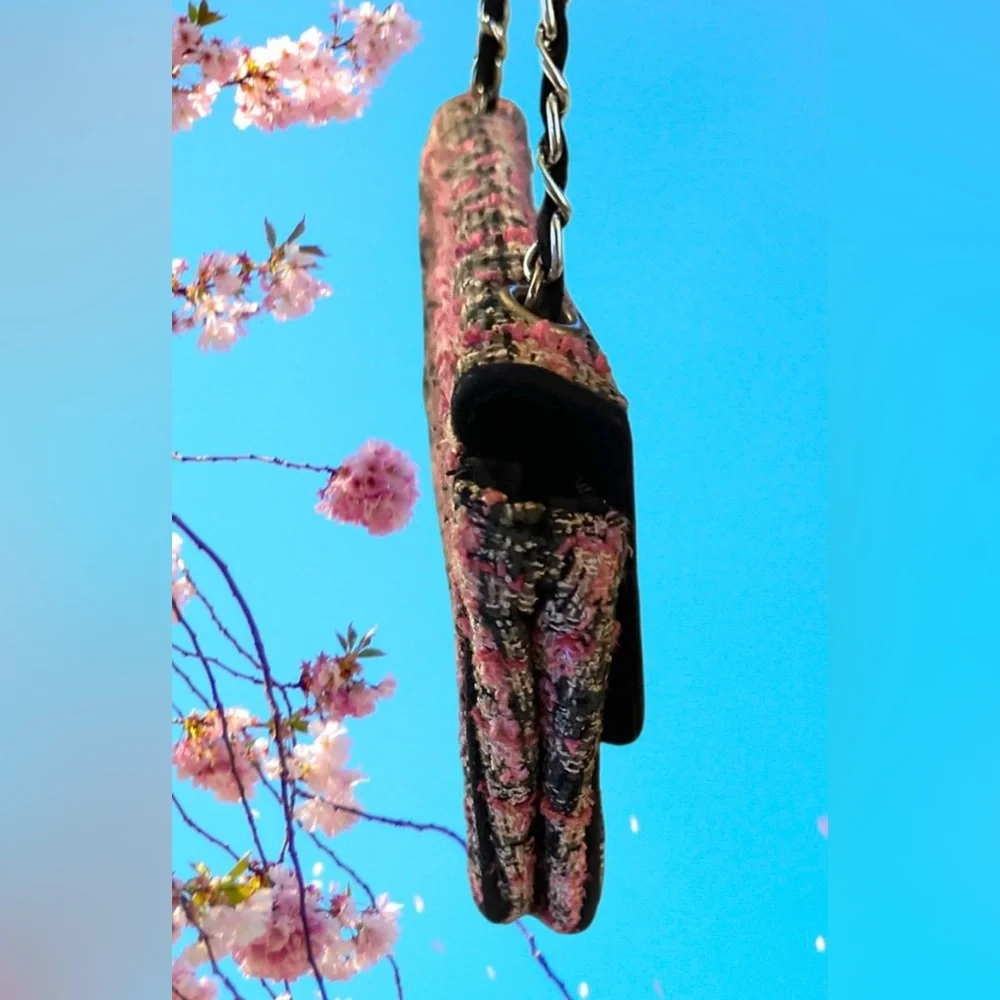 Realities Vintage Y2K Tweed Crossbody Bag